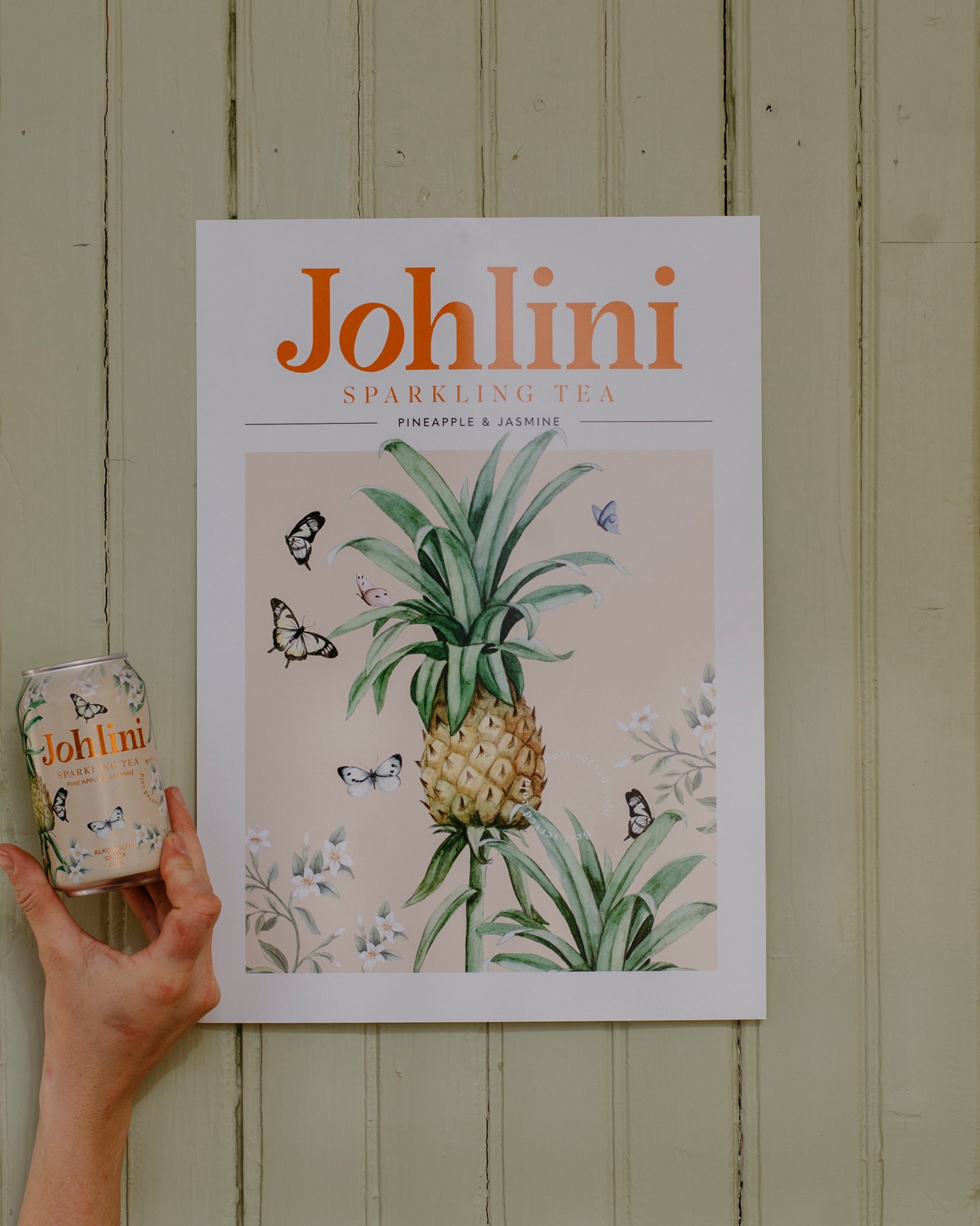 Poster Pineapple & Jasmine