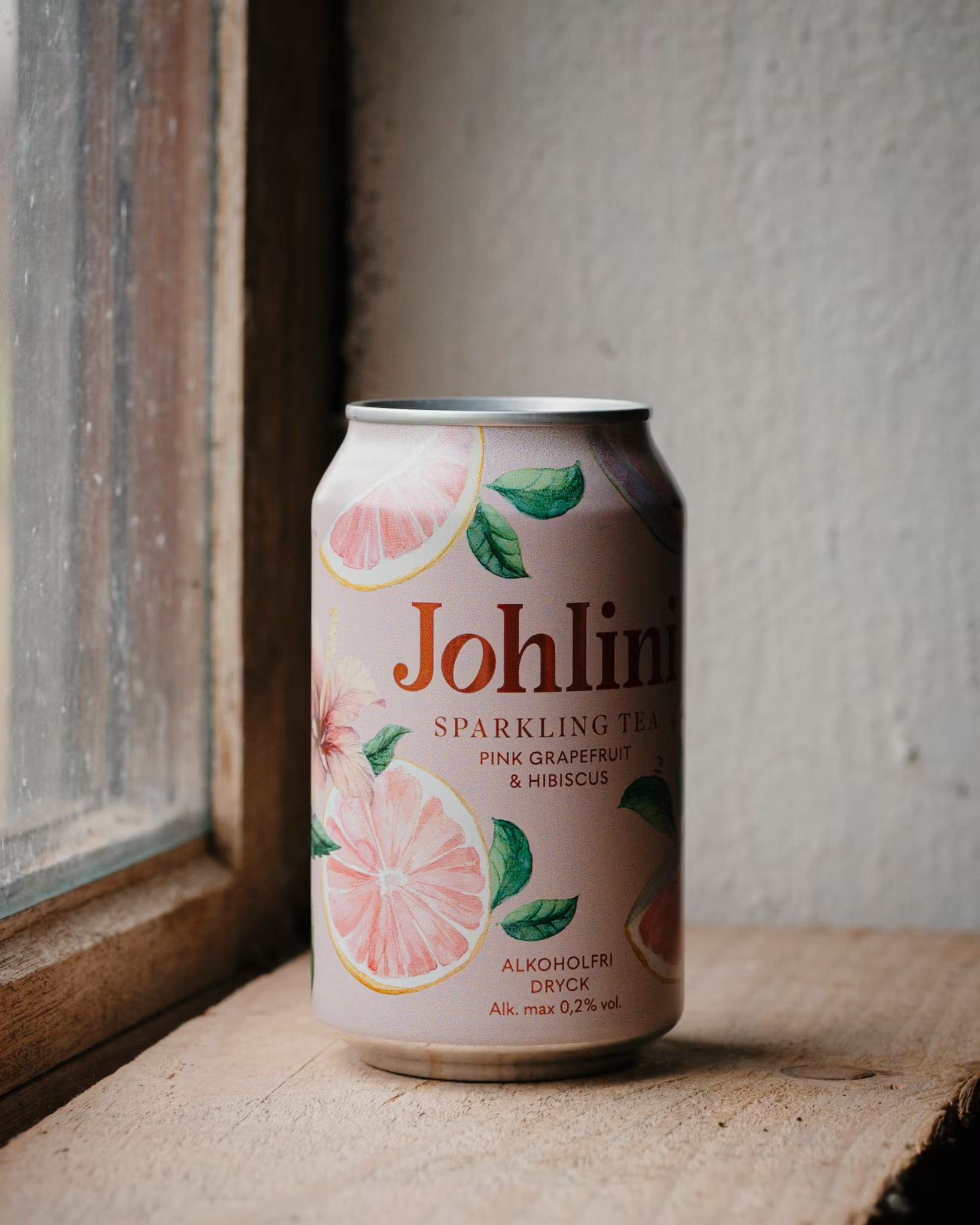 Sparkling tea Pink Grapefruit & Hibiscus