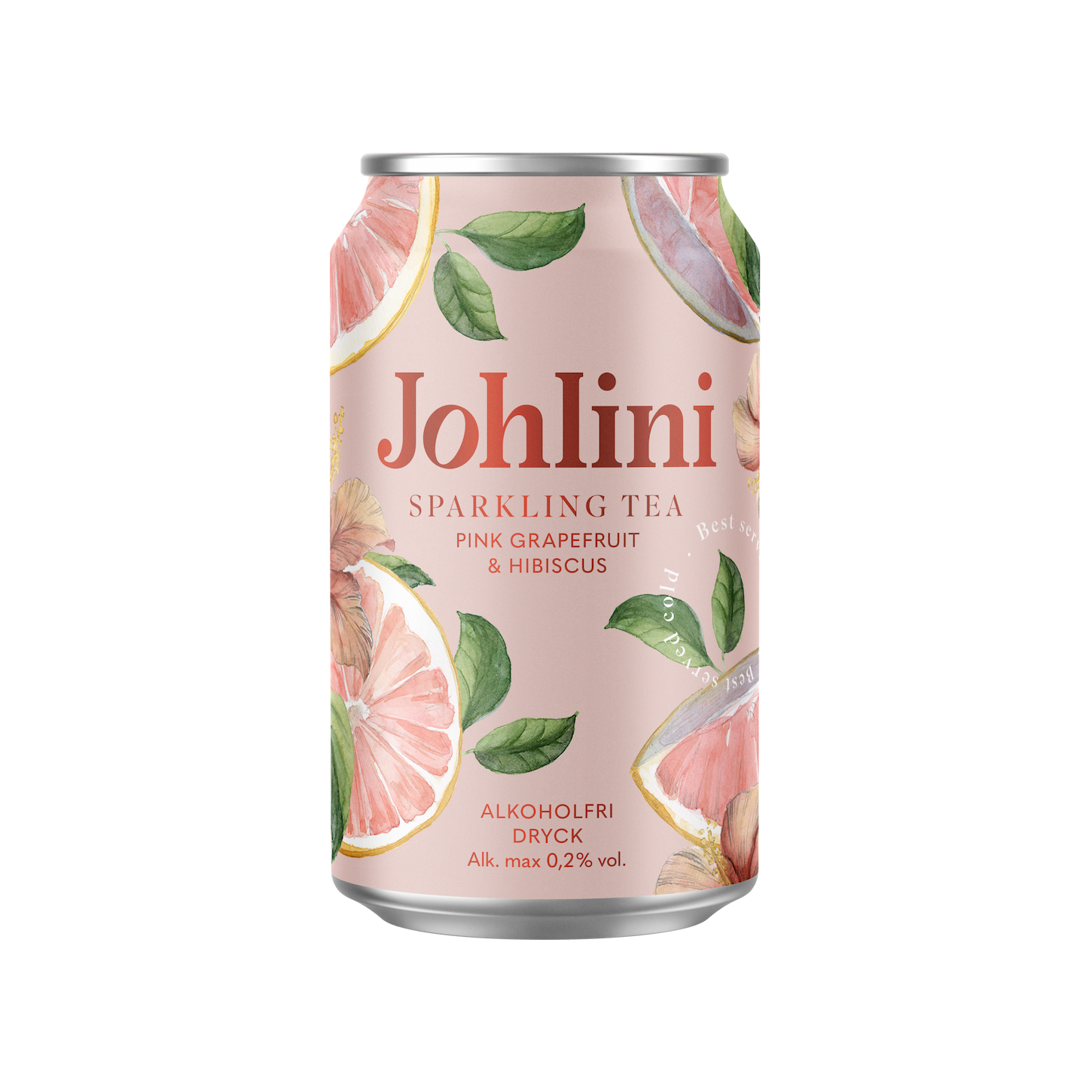 Sparkling tea Pink Grapefruit & Hibiscus