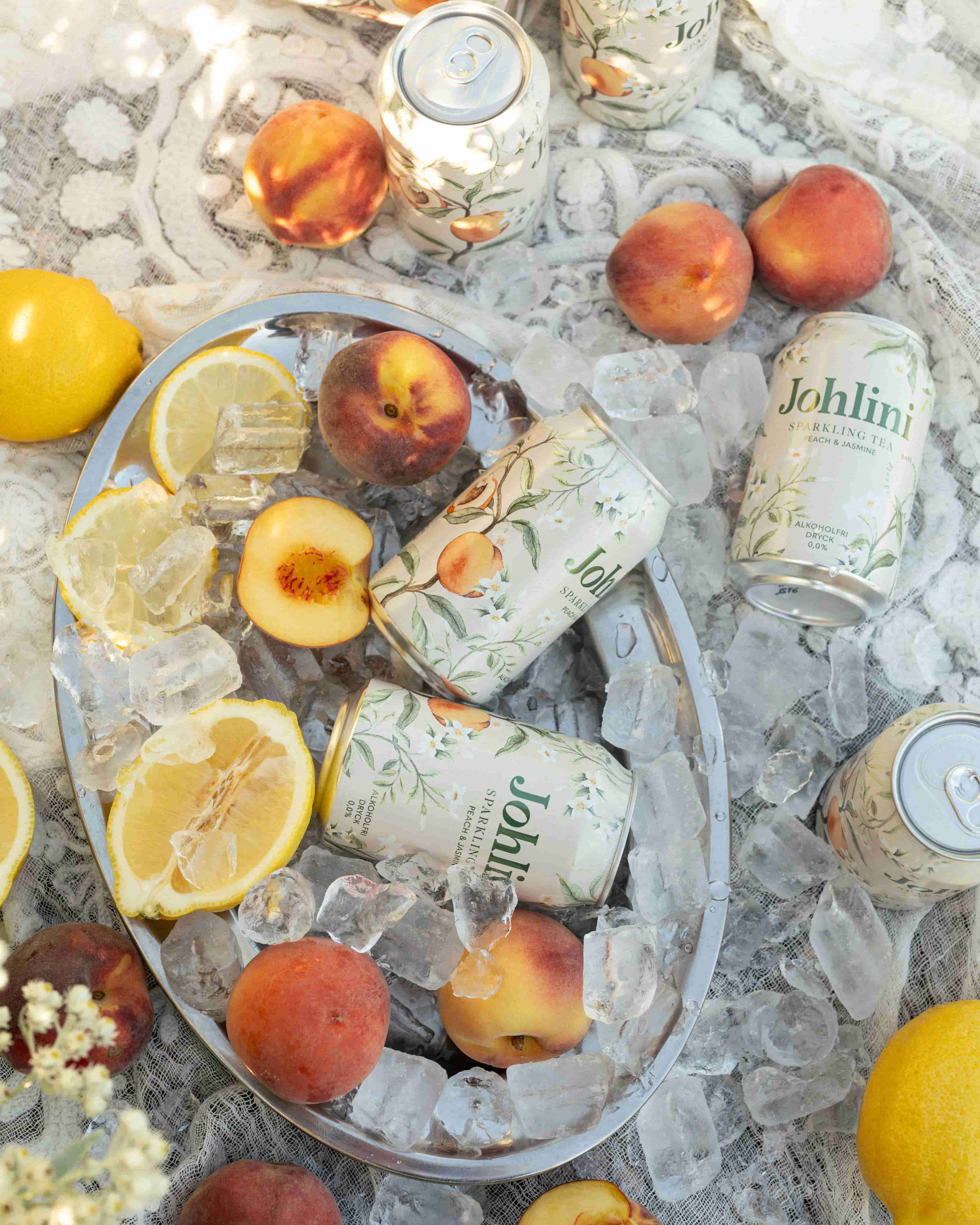 Sparkling tea Peach & Jasmine