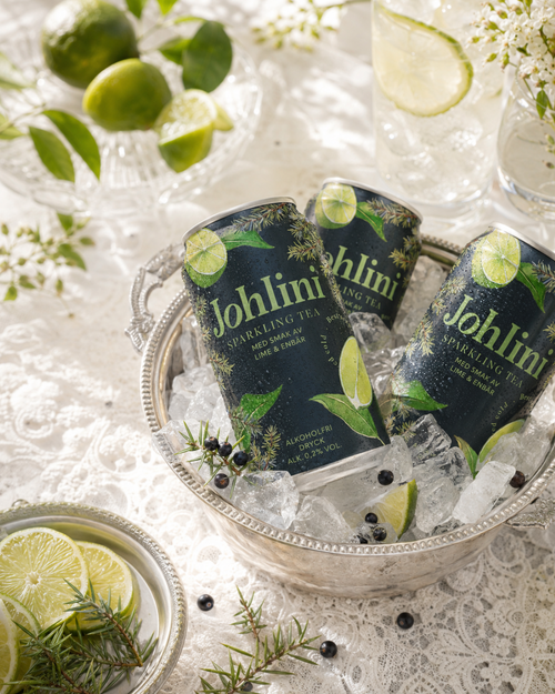 Sparkling Tea Lime & Enbär